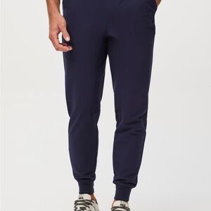NEW FIGS Tansen Navy Blue Scrub Joggers